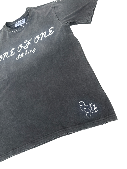One Of One Rhinestone tee