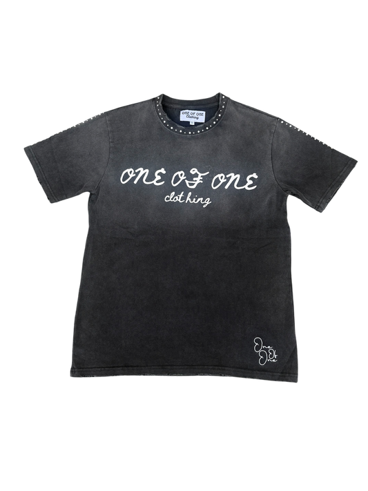 One Of One Rhinestone tee